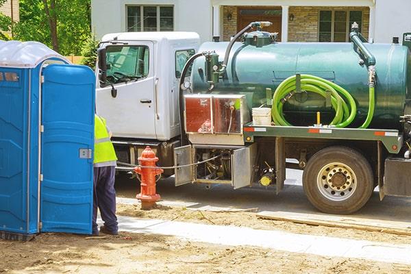 employees at Hemet Porta Potty Rental